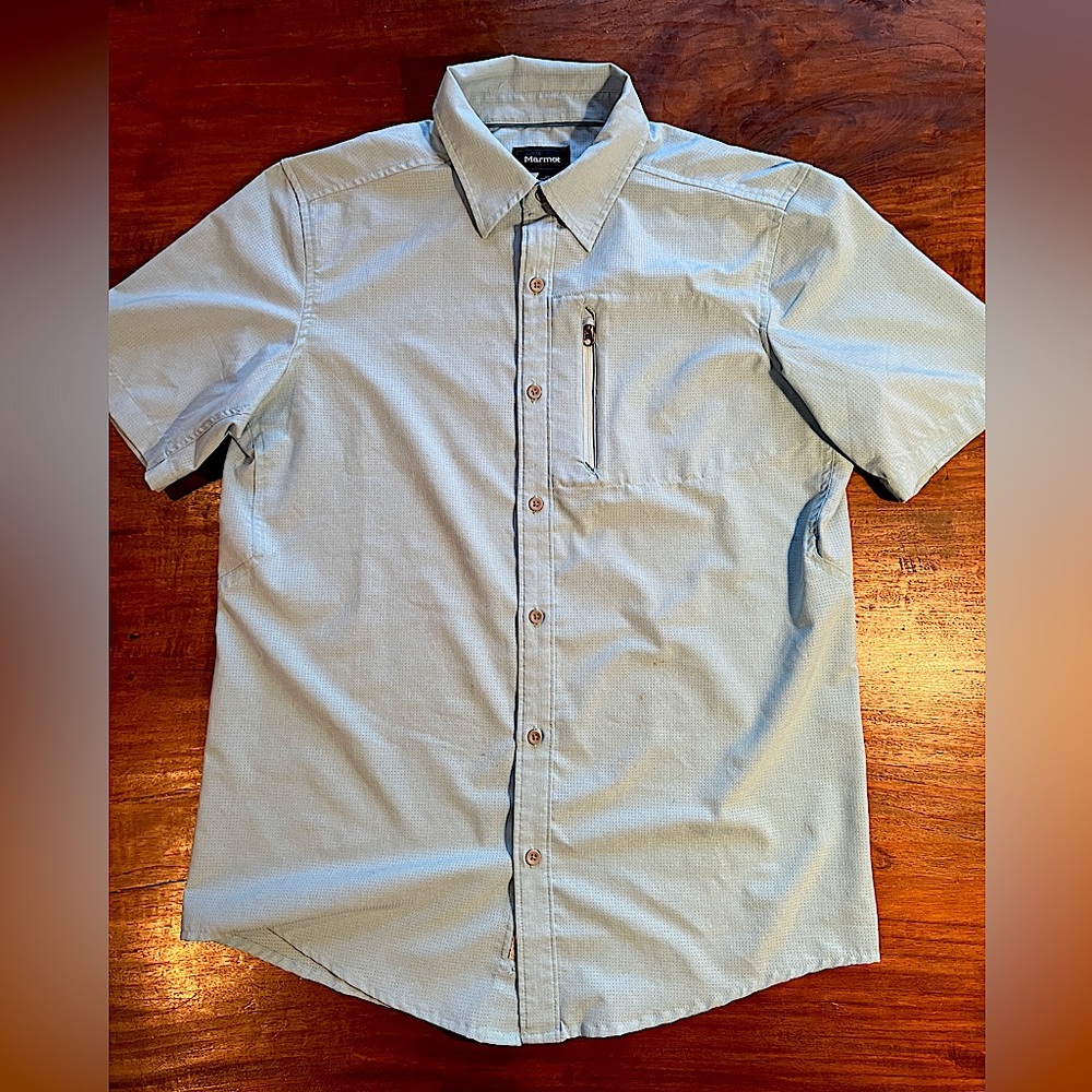 Marmot short sleeve shirt. Size medium